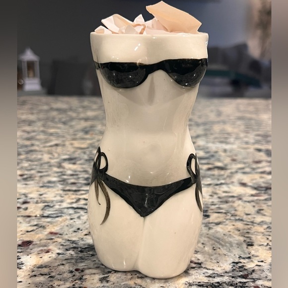 Hotel Del Mar Woman Bikini Body Vase - Picture 1 of 3